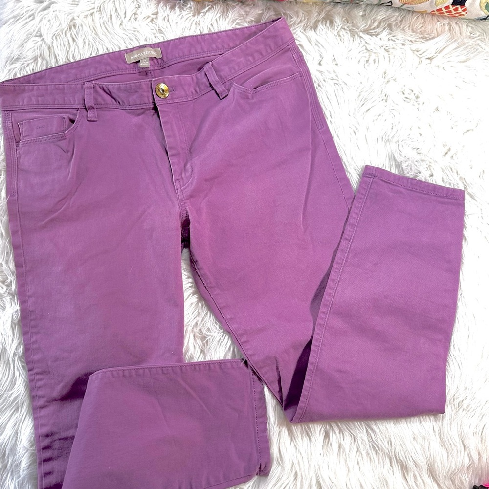 Banana Republic • Luxe Twill Pants in Lotus Lilac